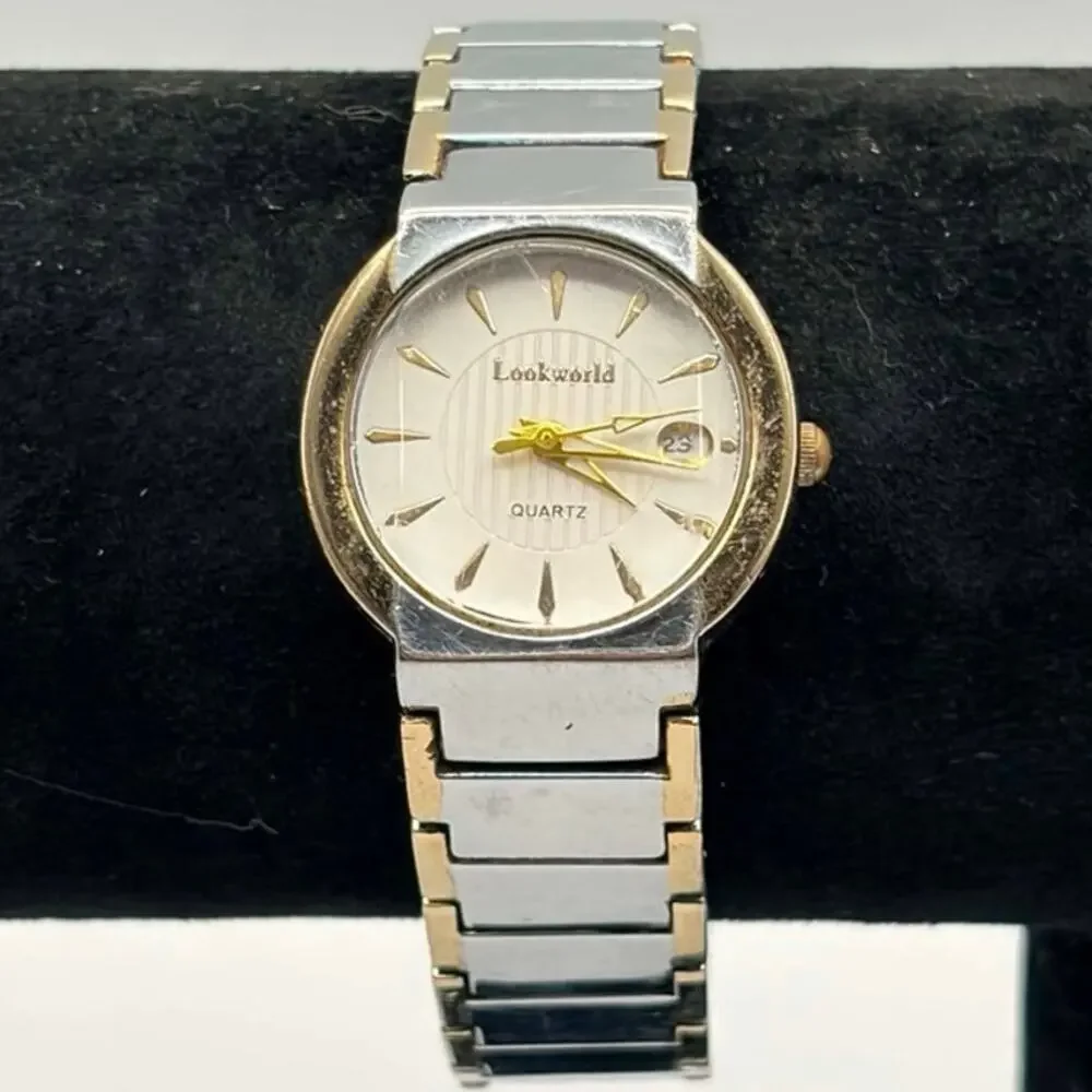 Silver & Gold Lookworld Watch